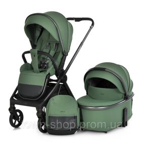 Коляска универсальная 2 в 1 ELLE ME 1221 Green