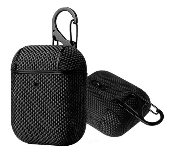 Чохол Primo Nylon для навушників AirPods (MMEF2) / AirPods 2 (MV7N2) - Black