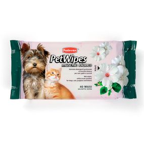 Очищувальні вологі серветки PADOVAN Pet Wipes Muschio Bianco з білим мускусом 40 шт