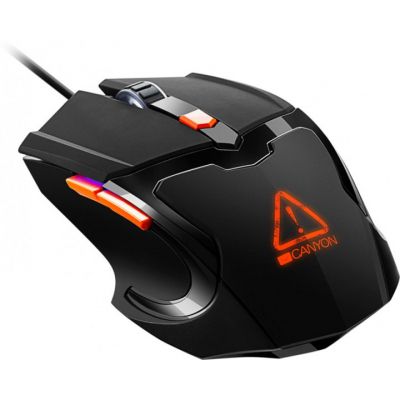Мышка Canyon Vigil USB Black (CND-SGM02RGB) | Зображення 2