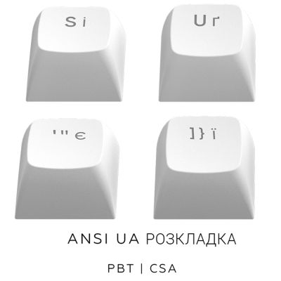 Клавиатура Dark Project ALU81 Terra Nostra PBT RGB Mech G3MS Moonstone White (DPKB_NOSTRA_81_ANSI_WHITE_UA) | Зображення 3
