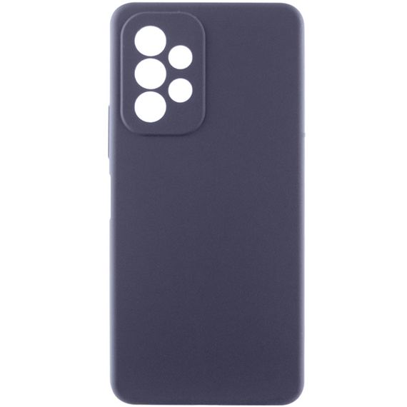 Чохол Silicone Cover Lakshmi Full Camera (AAA) для Samsung Galaxy A13 4G Сірий / Dark Gray