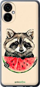 Чохол на Tecno Camon 19 Neo CH6i Єнотик з кавуном "4605u-2753-2448"