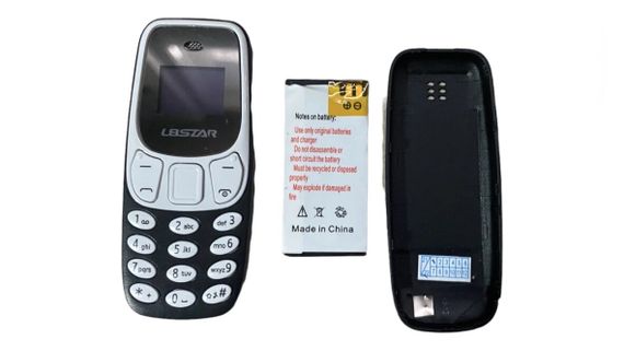 Міні мобільний маленький телефон L8 Star BM10 (2Sim) типу Nokia чорний | Зображення 1
