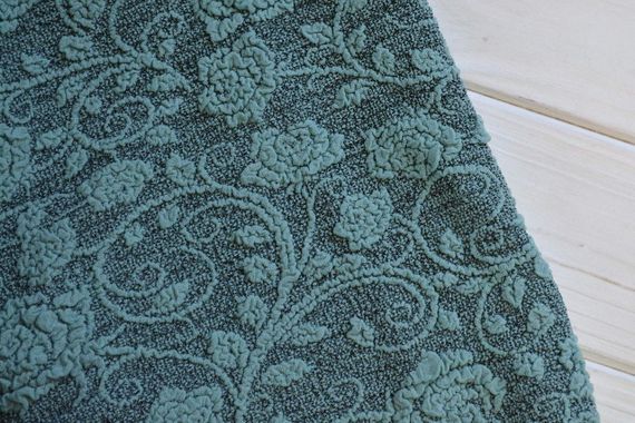 Жаккардовые чехлы на стулья Roza без юбки Мятные | Зображення 1