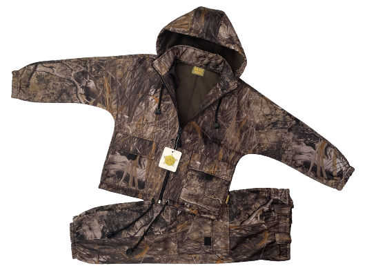 Костюм дитячий ARMY KIDS ПІЛОТ теплий з капюшоном камуфляж очерет зріст 128-134 см.