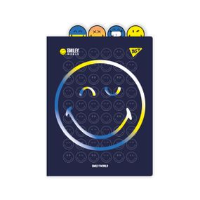Папка-куточок із фігурними роздільниками А4 YES Smiley World 492180 23.5х32.5 см