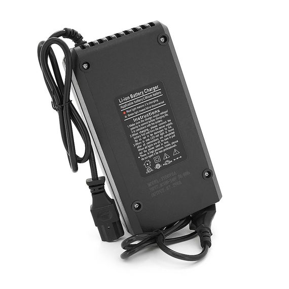 Зарядний пристрій Jinyi для акумуляторів Li-ion 60V(67.2V),16S,6A,штекер Triangle plug (T-tipe/IEC/C13 N+L-). з індикацією,BOX | Зображення 2