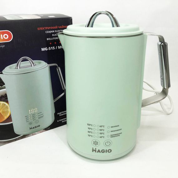 Електричний чайник з індикатором роботи Magio, Компактний електричний чайник для дому KF-95 | Зображення 4