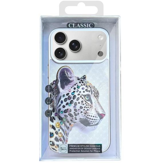 Чехол TPU+PC Crystal Hunt with MagSafe для Apple iPhone 17 Air (6.5") White | Зображення 1