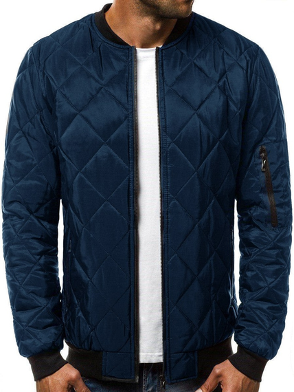 Куртка Ромбик синій M