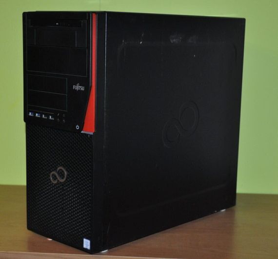 Комп'ютер Fujitsu Esprimo P756 E90 Tower / Intel Core i5-6500 (4 ядра по 3,2 - 3,6 ГГц) / 8 ГБ DDR4 / 160 ГБ HDD / nVidia GeForce GTX 745, 2 ГБ GDDR3, 128-біт / Windows 10 Pro б/в | Зображення 1