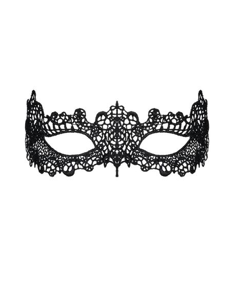 Мереживна маска Obsessive A701 mask, єдиний розмір, чорна Sex Aura | Зображення 1
