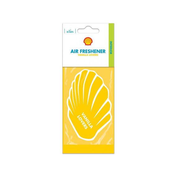 Ароматизатор повітря салону авто Shell Airfreshener vanilla lovers