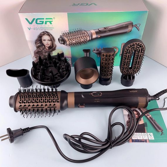 Фен-щітка 6в1 VGR V-491 1000Вт (43545-V491_919) | Зображення 1
