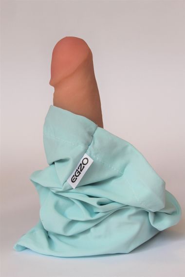 Фалоімітатор EGZO Ciberskin DS004 ( 16,5 см х 4 см) Sex Aura | Зображення 4
