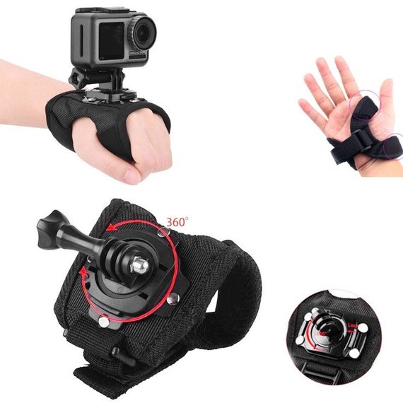 Кріплення на кисть руки зап'ястя для Екшн камер GoPro HERO Xiaomi Sjcam | Зображення 5