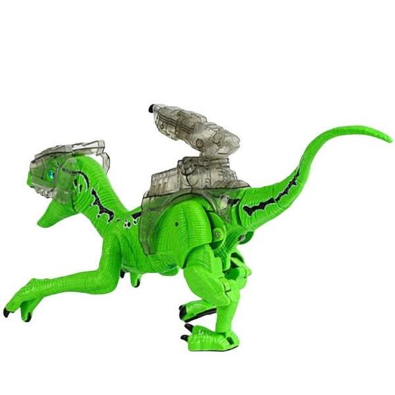 Динозавр інтерактивний стріляючий До 35 Зелений