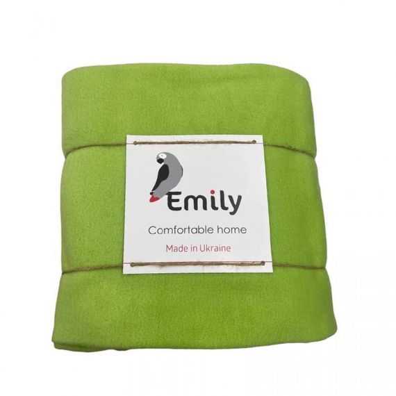 Плед флісовий Comfort ТМ Emily світло-зелений 150х210 см | Зображення 1