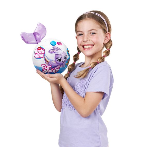 Интерактивный игровой набор серии "Furmaids" Кролик Старлет Pets & Robo Alive 9555B | Зображення 4