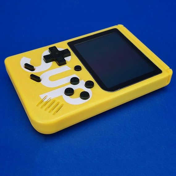 Ігрова консоль Sup Game Box 500 ігор, ігрові приставки до телевізора. Колір: жовтий | Зображення 4