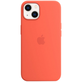 Apple MagSafe Silicone Case для iPhone 13 Nectarine