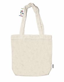 Екосумка шопер 4Profi двунитка (хлопок) без принта біла 21668