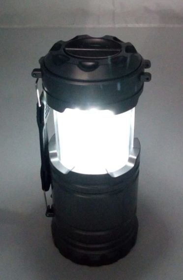 Кемпінговий ліхтар багатофункціональний на батарейках | Зображення 1