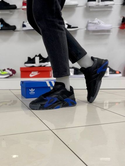 Кросівки Adidas Streetball (black / blue) | Зображення 1