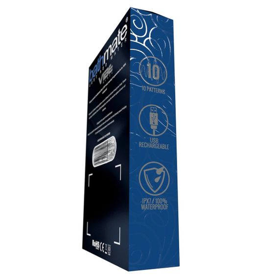 Вібропуля Bathmate Vibe Bullet Black, глибока потужна вібрація Sex Aura | Зображення 3