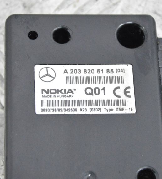Блок управління телефону Mercedes C-Class W203 2000-2007 Модуль телефону Мерседес в203 A2038205185 | Зображення 2
