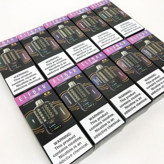 ELF BAR COMBO 25000. Переключение вкусов. Смородина Малина / Виноград (Blackcurrant Raspberry / Grape) | Зображення 9