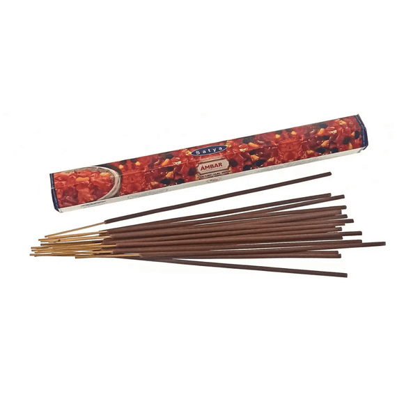 Аромапалички Amber  Янтар 20 шт. Satya 8904234404257