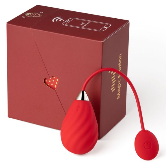 Смарт-віброяйце Magic Motion Sundae Red | Зображення 3