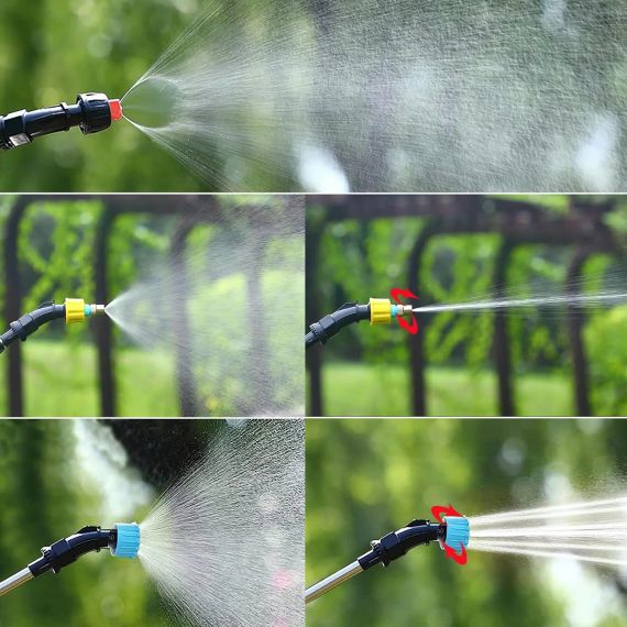 Универсальный портативный электрический опрыскиватель с телескопической палочкой 5л | Зображення 2