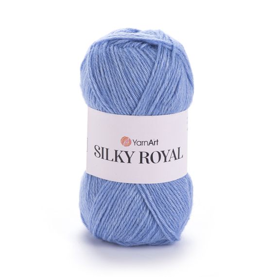 Пряжа YarnArt Silky Royal № 443 (Ярнарт Сілкі Роял) – 65% меринос, 35% шовк, 50 г / 140 м