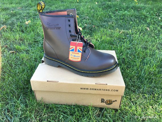 Ботинки Dr. Martens 1460 (Коричневые) Размер 41 42 43 44 45 | Зображення 4