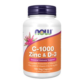 C-1000 Zinc &amp; D-3 - 100 vcaps