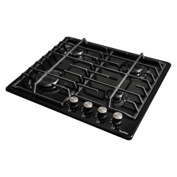 Варильна газова поверхня чорна Ventolux HG640-DA3 CS (BK) | Зображення 4