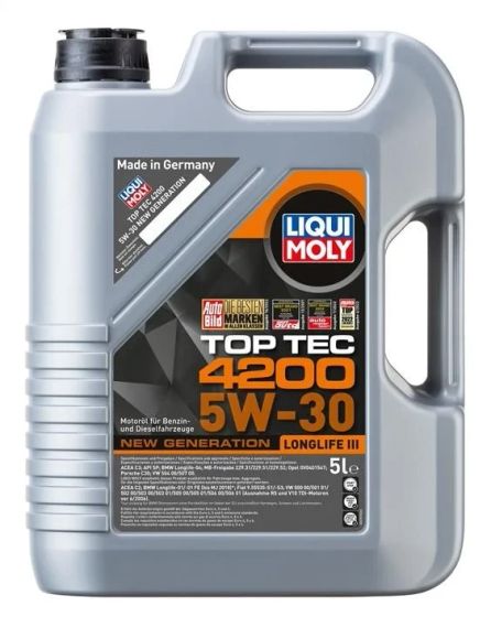 Моторное масло Liqui Moly Top Tec 4200 5W-30 (5л)