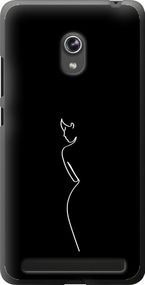 Чехол на Asus ZenFone 6 A600CG Силуэт1 "4590u-143-17620"