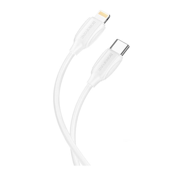 Кабель для зарядки телефона. USB Borofone BX19 Type-C to Lightning 20W | Зображення 2