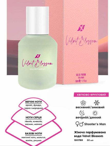 Жіноча парфумована вода Farmasi Velvet Blossom 50 мл