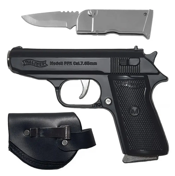 Пістолет Запальничка З Ножем В Обоймі Walter