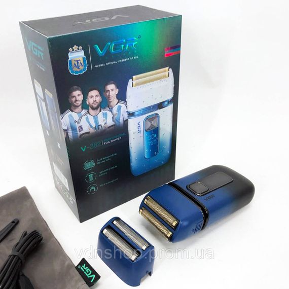 Бритва з акумуляторним зарядним пристроєм VGR V-362, Хороша бритва портативна Портативна ZS-28 | Зображення 9