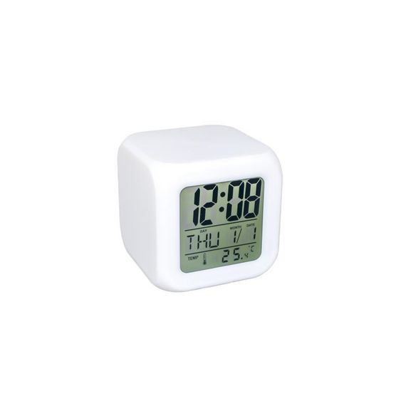 Часы ночник COLOR CHANGING CLOCK (CZ27C253)
