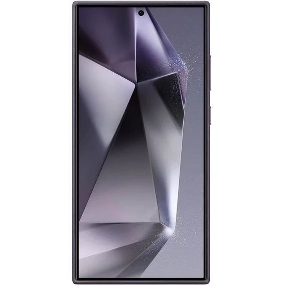 Кожаный чехол Leather Case (AAA) для Samsung Galaxy S24 Ultra Purple | Зображення 3
