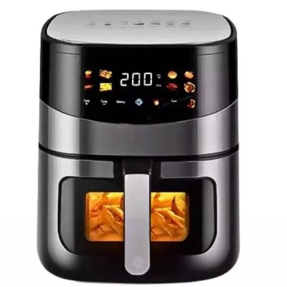 Мультипечь электрическая с пониженной фритюром без масла Rainberg, Аэрогриль-фритюрница сенсорная ZC-62