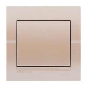 DERIY перлинно-білий металік Вимикач внутрішній Лезард