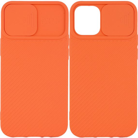Чехол Camshield Square TPU со шторкой для камеры для Apple iPhone 11 Pro (5.8") Оранжевый